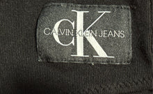 Load image into Gallery viewer, Calvin Klein Womens Black Short Sleeve Crew Neck One-Piece Bodysuit Size L
