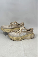 Load image into Gallery viewer, Hoka One One Womens Bondi 8 1127952 SSEG Beige Lace-Up Running Shoes Size 8.5 B
