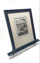 Load image into Gallery viewer, Black Beaded Frame Gothic Bridge Home Decorative Wall Hanging Art Print
