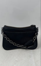 Load image into Gallery viewer, DKNY Womens Adria Black Detachable Strap Shoulder Crossbody Bag
