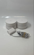 Load image into Gallery viewer, Set Of 2 Pcs Google White Mesh Network System Wireless Wi-Fi Router Not Tested
