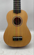 Load image into Gallery viewer, Everjoys Beige Brown Handmade Wooden Instrument 4 String Soprano Ukulele w/ Bag
