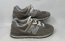 Load image into Gallery viewer, New Balance Mens 574 ML574EVG Gray Round Toe Lace-Up Sneaker Shoes Size 11.5D
