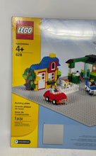 Load image into Gallery viewer, Lego #628 Gray 1 Piece Building Construction Toy Baseplate For Ages 4+
