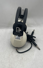 Load image into Gallery viewer, MEP Model 04-H Beige Black Built-In Mic Wired Over The Ear Stereo Headphones
