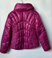 Load image into Gallery viewer, Guess Womens Pink Long Sleeve Front Pockets Full-Zip Puffer Jacket Size M
