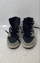 Load image into Gallery viewer, Nike Boys Air Jordan 1 Retro High 575441-035 Gray Black Basketball Shoes Size 7Y
