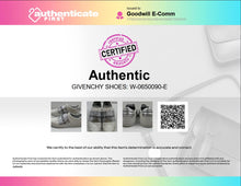 Load image into Gallery viewer, Authentic Givenchy Womens White Silver-Tone Sneakers Shoes Size EUR 38 Damaged
