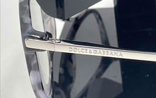 Load image into Gallery viewer, Authentic Dolce &amp; Gabbana Women's Black Gray Mottled Tortoise Glasses
