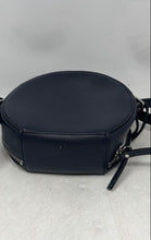 Load image into Gallery viewer, French Connection Womens Blue Leather Top Handle Adjustable Strap Crossbody Bag
