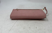 Load image into Gallery viewer, Michael Kors Womens Pink Leather Inner Divider Card Holder Wristlet Wallet
