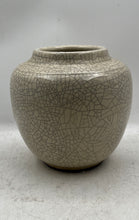 Load image into Gallery viewer, Decorative Collectible Tabletop Ceramic Vase With A Crackle Finish
