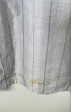 Load image into Gallery viewer, Armani Exchange Mens Light Gray Striped Long Sleeve Button-Up Shirt Size XL
