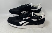 Load image into Gallery viewer, Reebok Mens Royal Nylon BD1553 Black Lace-Up Low Top Sneaker Shoes Size 9.5
