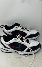 Load image into Gallery viewer, Nike Mens Air Monarch IV 416355-101 White Black Lace-Up Sneakers Shoes Size 12W
