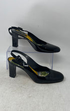 Load image into Gallery viewer, Kate Spade New York Womens Black Round Toe Block Slingback Heels Size 9M
