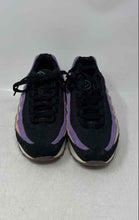 Load image into Gallery viewer, Nike Kids Air Max 95 Black Purple Green Low Top Lace-Up Sneaker Shoes Size 5Y
