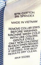 Load image into Gallery viewer, Express Mens 1MX Sky Blue Long Sleeve Spread Collar Dress Shirt Size Medium
