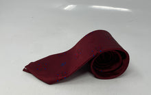 Load image into Gallery viewer, Christian Dior Monsieur Mens Red Geometric Print Adjustable Long Designer Tie
