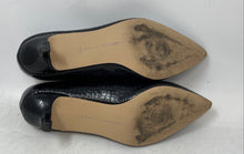 Load image into Gallery viewer, Adrienne Vittadini Womens Scout Black Leather Slip-On Pump Heels Size 7.5M
