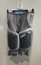 Load image into Gallery viewer, BSN Sports Mens Gray Blue Gear Pro-Tec 5 Pad Girdle Football Shorts Size Medium
