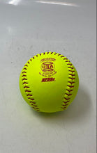 Load image into Gallery viewer, Rawlings Official Dream Seam Fast Pitch Yellow Red Stitching Pro Softball
