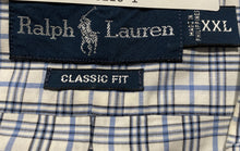 Load image into Gallery viewer, Ralph Lauren Mens Multicolor Plaid Collared Classic Fit Button-Up Shirt Size XXL
