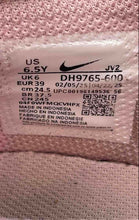 Load image into Gallery viewer, Nike Girls Dunk Low DH9765-600 Pink Leather Lace-Up Sneaker Shoes Size 6.5Y
