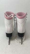 Load image into Gallery viewer, Skate By Jackson Kids White Pink Lace-Up Ankle Winter Ice-Skates Size 1
