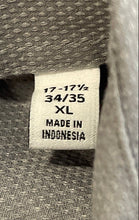 Load image into Gallery viewer, X Calvin Klein Mens Gray Long Sleeve Stretch Dress Shirt Size XL 17-17.5 34/35
