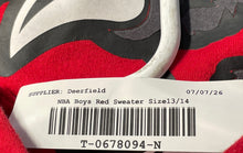 Load image into Gallery viewer, Primark Boys Red Toronto Raptors NBA Basketball Pullover Hoodie Size 13/14
