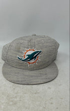 Load image into Gallery viewer, New Era 9fifty Mens Beige Space Dye NFL Miami Dolphins Adjustable Snapback Cap
