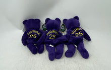 Load image into Gallery viewer, Salvino's Bamm Beano's Mark McGwire #25 Purple Collectible Plush Bears Set 6 Pcs
