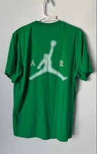 Load image into Gallery viewer, Jordan Mens Green Cotton Short Sleeve Crew Neck Pullover T-Shirt Size Large
