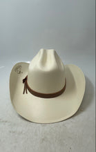 Load image into Gallery viewer, Molmart Hats Mens White Leather Band Wide Brim Durango Western Cowboy Hat
