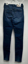 Load image into Gallery viewer, True Religion Womens Blue Halle Denim High-Rise Super Skinny Jeans Size 24
