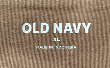 Load image into Gallery viewer, Old Navy Womens Brown Long Sleeve Square Neck Pullover T-Shirt Size XL
