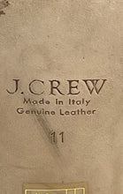 Load image into Gallery viewer, J.Crew Womens Multicolor Printed Leather Ankle Strap Block Mule Heels Size 11
