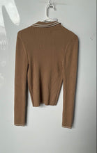 Load image into Gallery viewer, American Eagle Outfitters Womens Beige Long Sleeve Pullover Sweater Sz L W/ Tags
