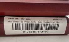 Load image into Gallery viewer, Brown Blue The Complete Presidential Coin Collection Display Box Only
