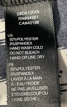 Load image into Gallery viewer, XXI Womens Black White Printed Halter Neck Sleeveless Pullover A-Line Dress Sz M
