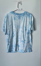 Load image into Gallery viewer, Playboy Mens Blue White Tie Dye Cotton Short Sleeve Pullover T-Shirt Size S
