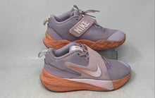 Load image into Gallery viewer, Nike Kids Team Hustle D12 Purple Orange Pink Lace-Up Sneaker Shoes Size 3.5Y

