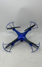 Load image into Gallery viewer, Syma X5 SW FPV Real-Time Blue Radio Controlled Drone With Accessories Not Tested
