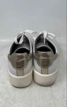Load image into Gallery viewer, Clarks Womens Layton White Leather Round Toe Lace-Up Sneaker Shoes Size 9.5M
