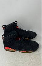 Load image into Gallery viewer, Nike Kids Air Jordan 6 Retro 384665-023 Black Orange Sneaker Shoes Size 6Y
