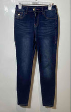 Load image into Gallery viewer, True Religion Womens Blue Dark Wash High Rise Halle Super Skinny Leg Jeans Sz 26
