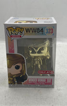 Load image into Gallery viewer, Funko Pop 323 WW84 Wonder Woman Golden Armor Metallic Chrome Finish
