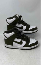 Load image into Gallery viewer, Nike Kids Dunk High Retro White Green Lace-Up Mid Top Sneaker Shoes Size 5Y
