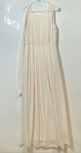 Load image into Gallery viewer, Jessica Simpson Womens White Sleeveless V-Neck Belted Waist Maxi Dress Size 10
